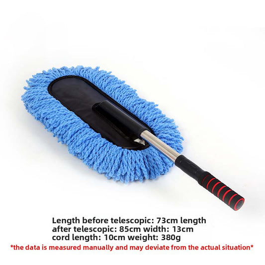 Retractable Car Wash Mop with Dust Removal