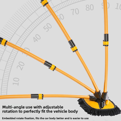 Retractable Car Wash Mop with Soft Bristles