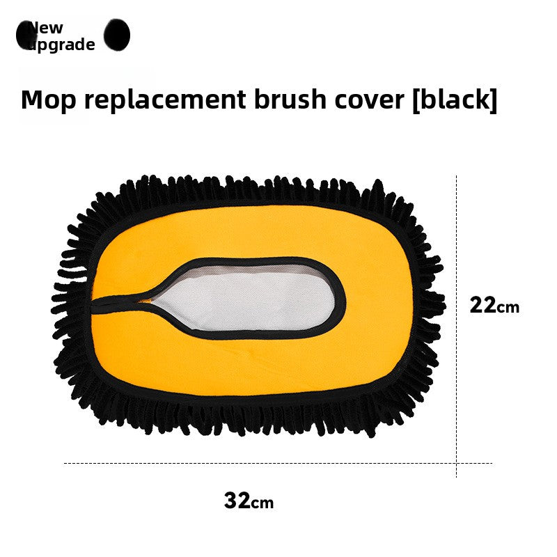 Retractable Car Wash Mop with Soft Bristles