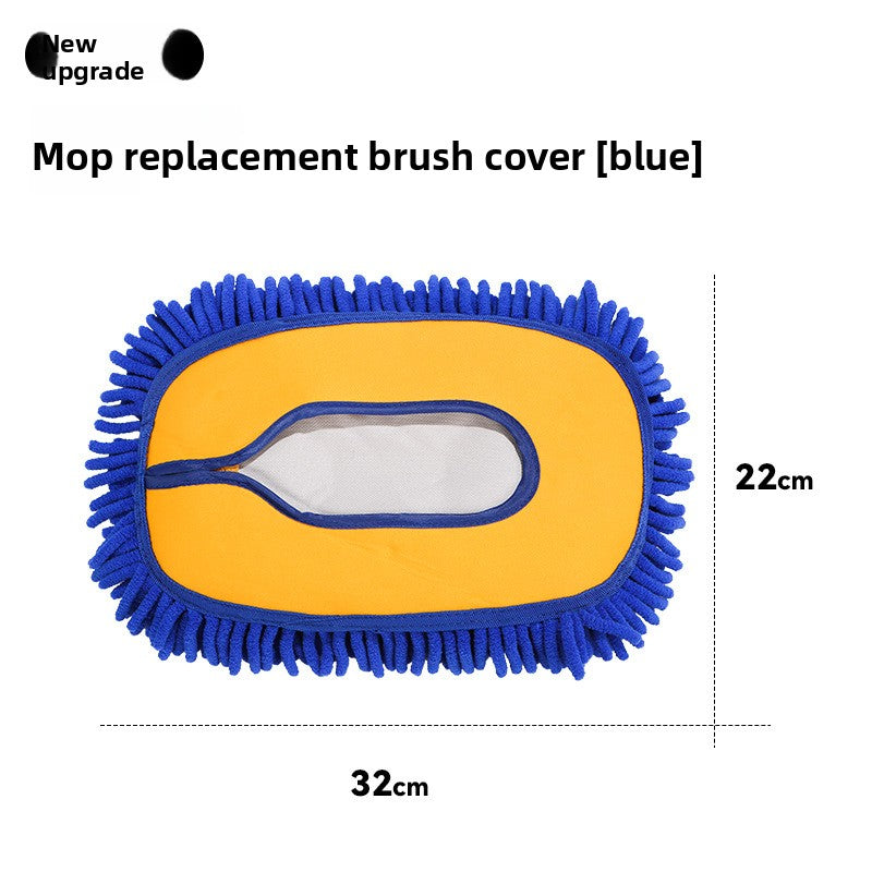 Retractable Car Wash Mop with Soft Bristles