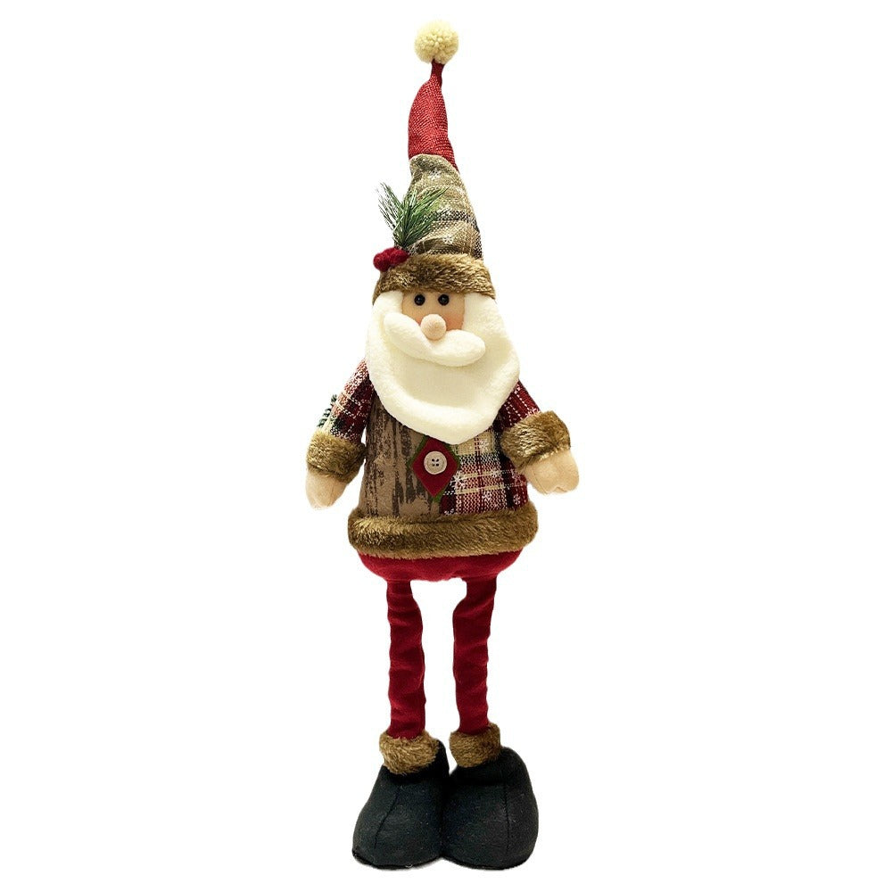 Retractable Christmas Decoration Doll