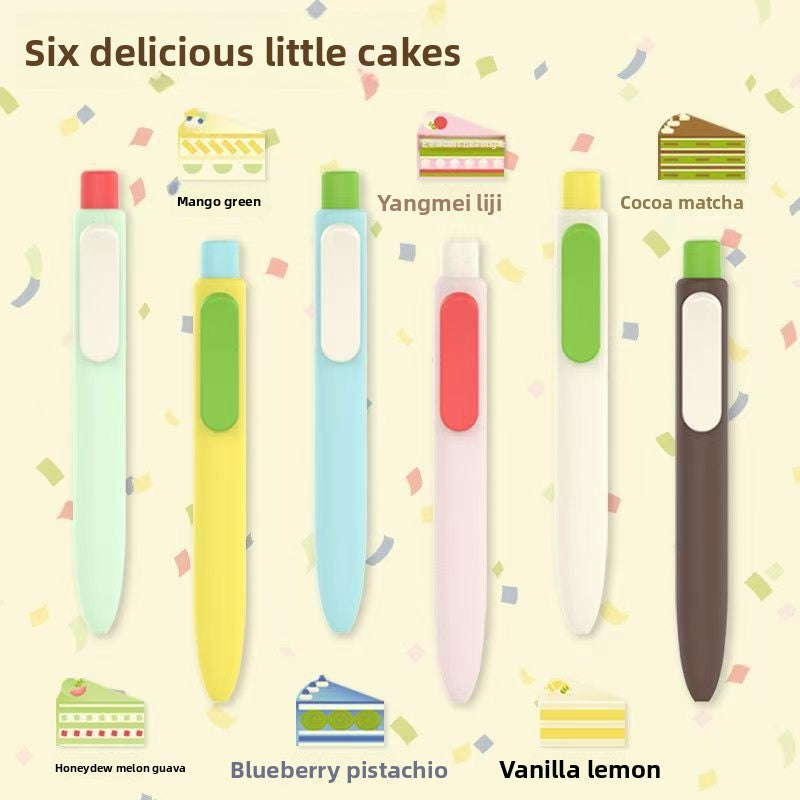 Retractable Chubby Gel Pen with Color-Blocking Design