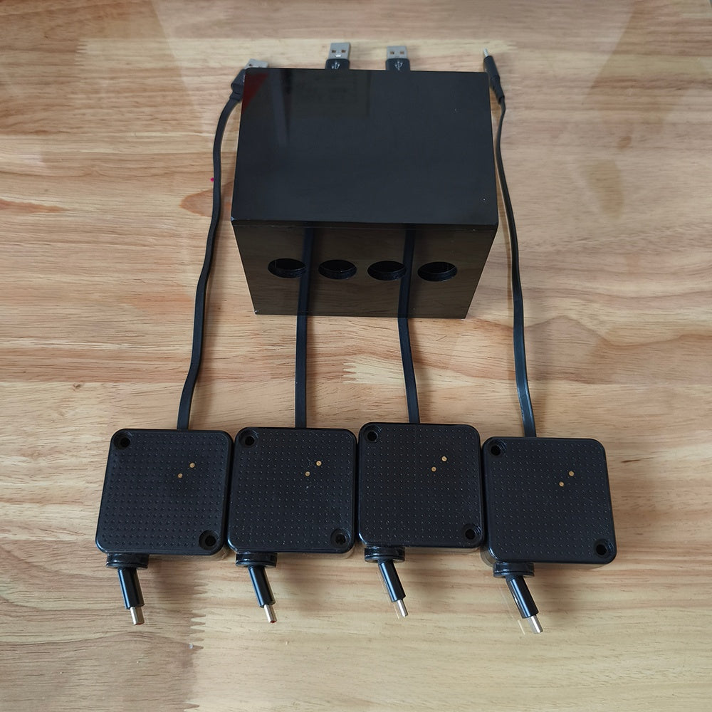 Retractable Data Cable Fast Charging 100W USB-C Type-C