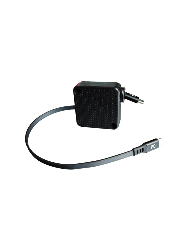 Retractable Data Cable Fast Charging 100W USB-C Type-C