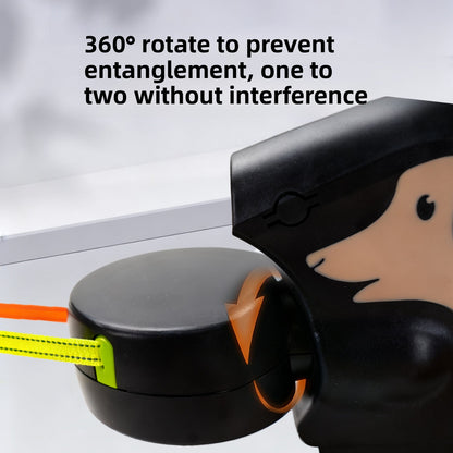 Retractable dog leash
