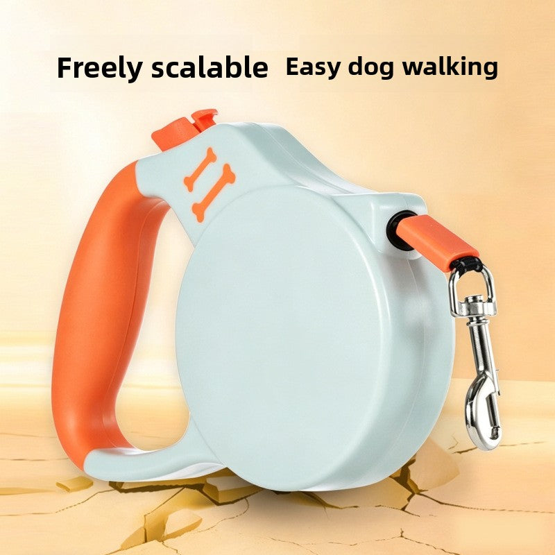 Retractable Dog Leash with Shock Absorption