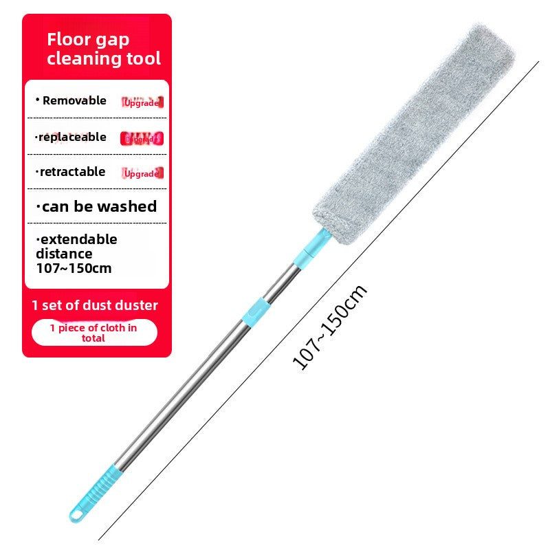 Retractable Dust Cleaning Duster with Cloth
