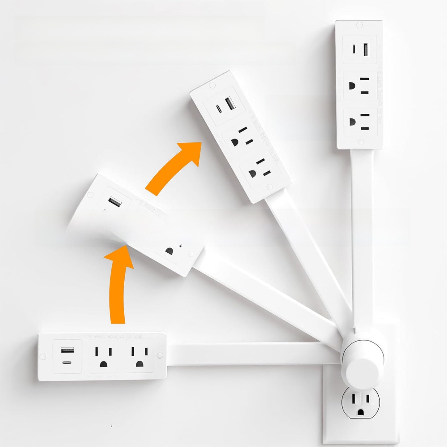 Retractable Electrical Outlet Extender