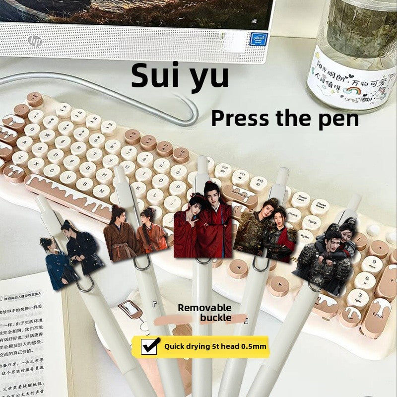 Retractable Gel Ink Pen