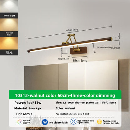 Retractable LED Wall Mirror Light