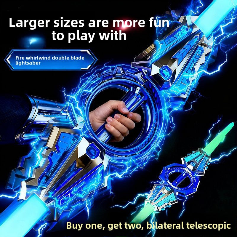 Retractable Light Sound Sword Toy