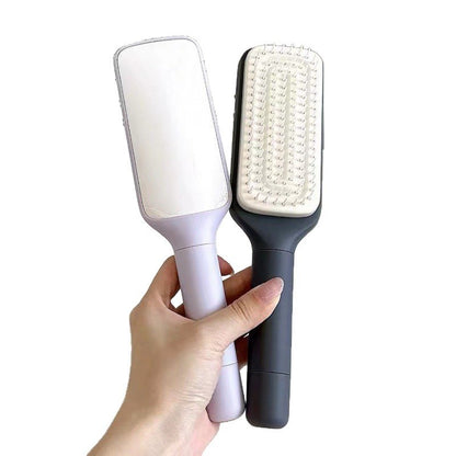 Retractable massage comb