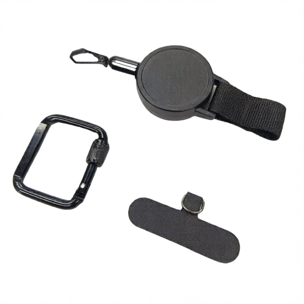 Retractable mobile phone rope