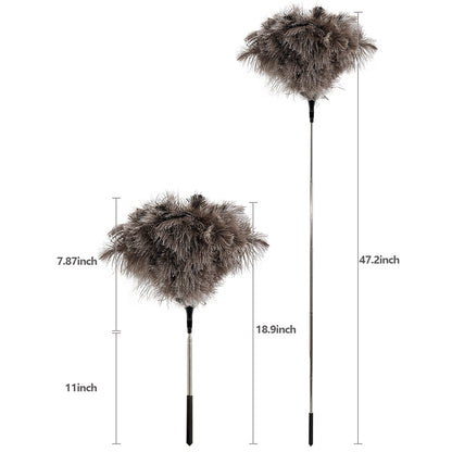 Retractable Ostrich Feather Duster