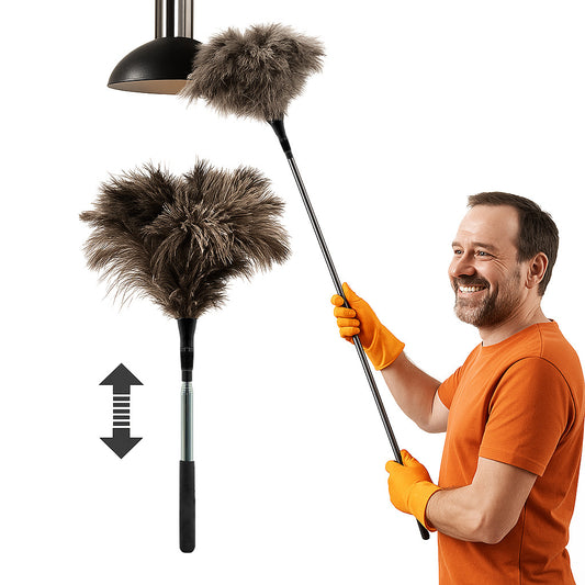 Retractable Ostrich Feather Duster