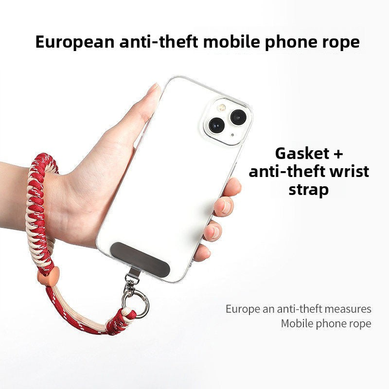 Retractable Phone Wrist Strap with Anti-Drop Hook