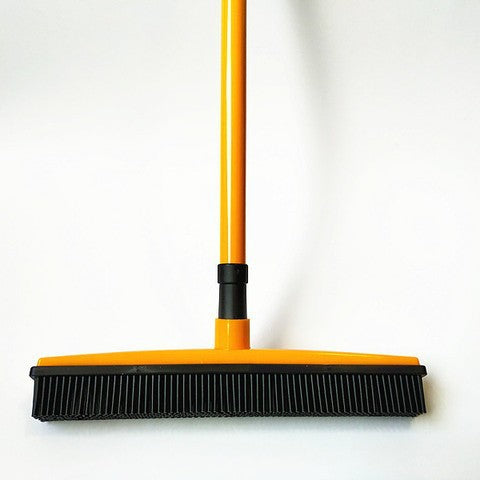 Retractable Rubber Broom for Pet Hair Removal