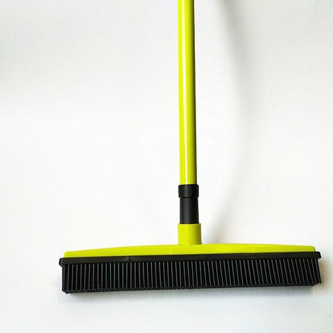 Retractable Rubber Broom for Pet Hair Removal