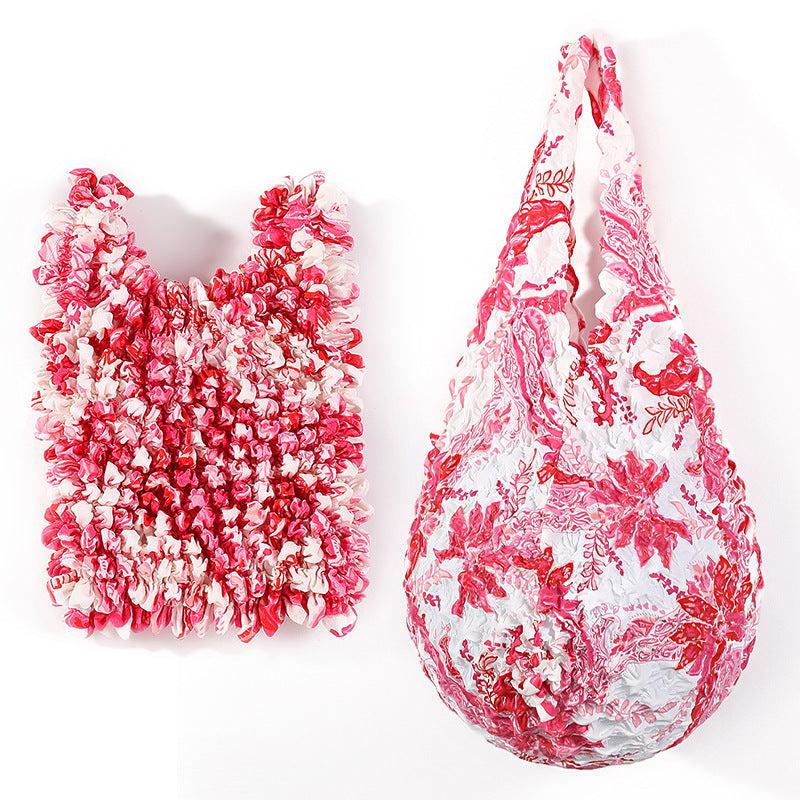 Retractable Shopping Bag Portable Eco-Friendly
