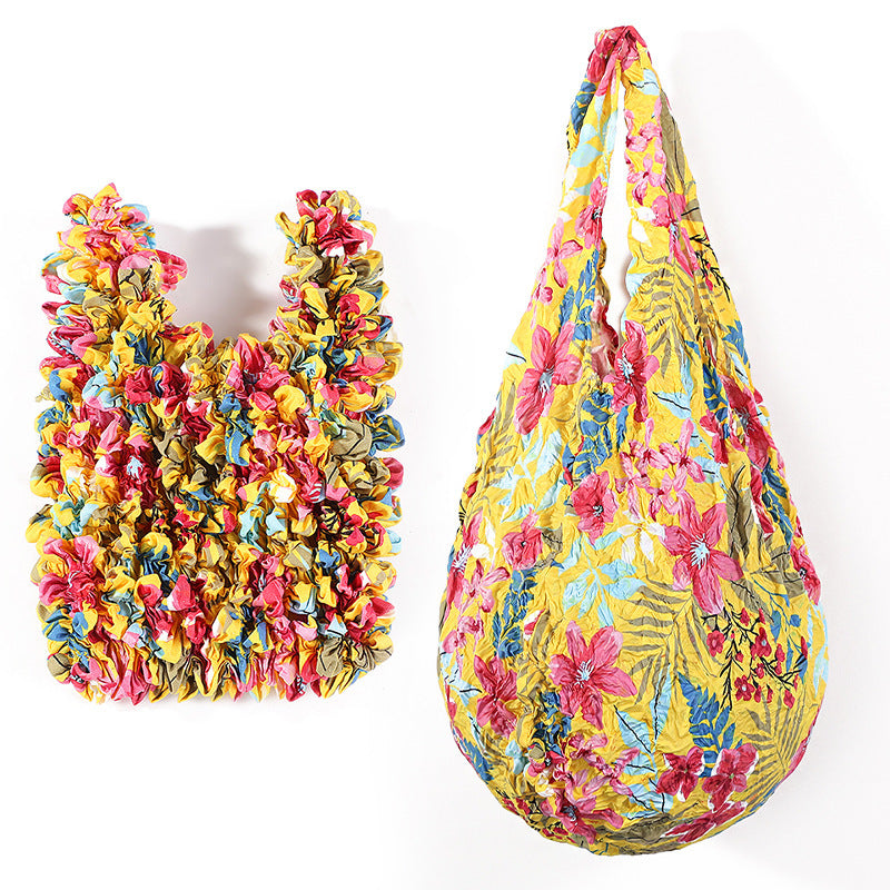 Retractable Shopping Bag Portable Eco-Friendly