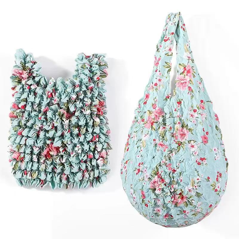Retractable Shopping Bag Portable Eco-Friendly