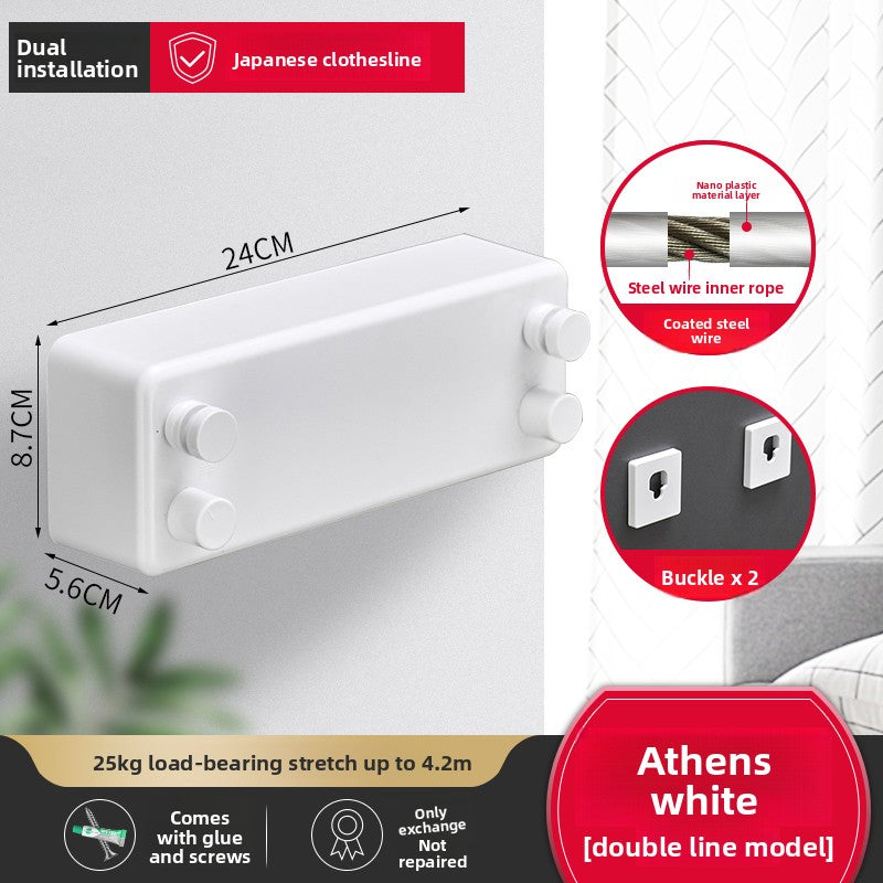 Retractable Steel Clothesline