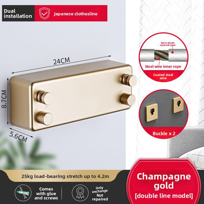 Retractable Steel Clothesline
