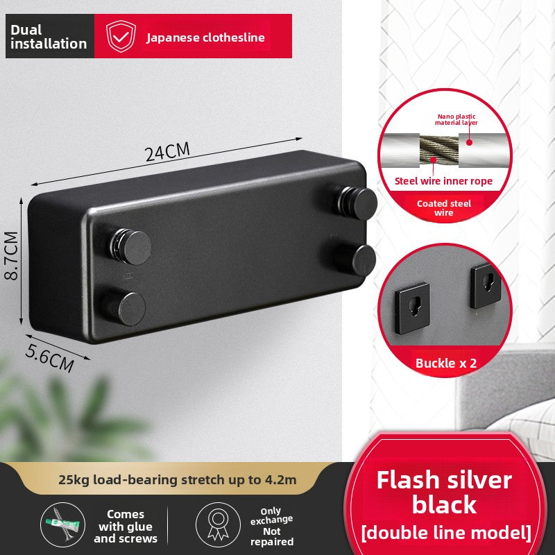 Retractable Steel Clothesline