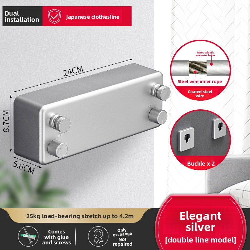 Retractable Steel Clothesline
