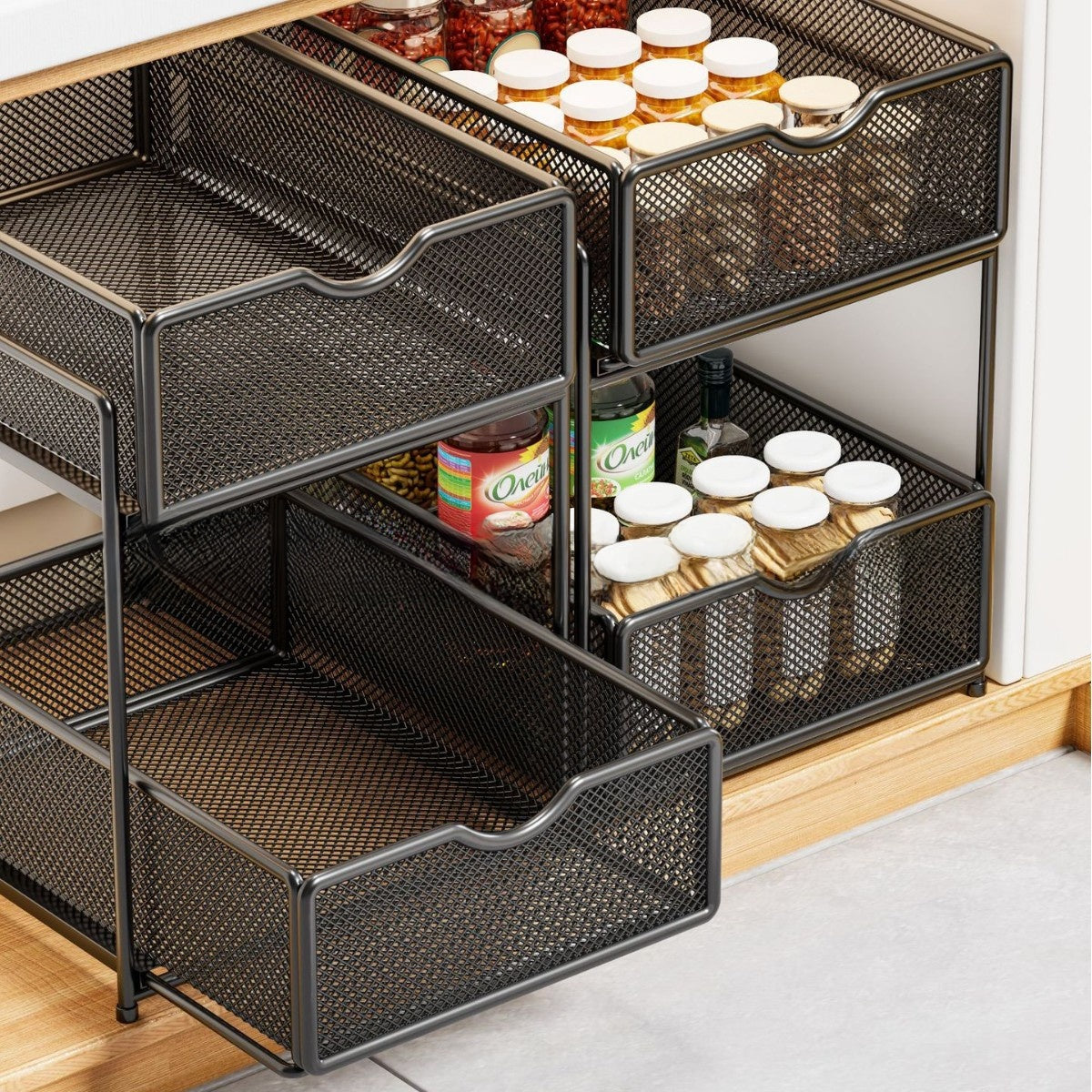 Retractable Storage Organizer Box