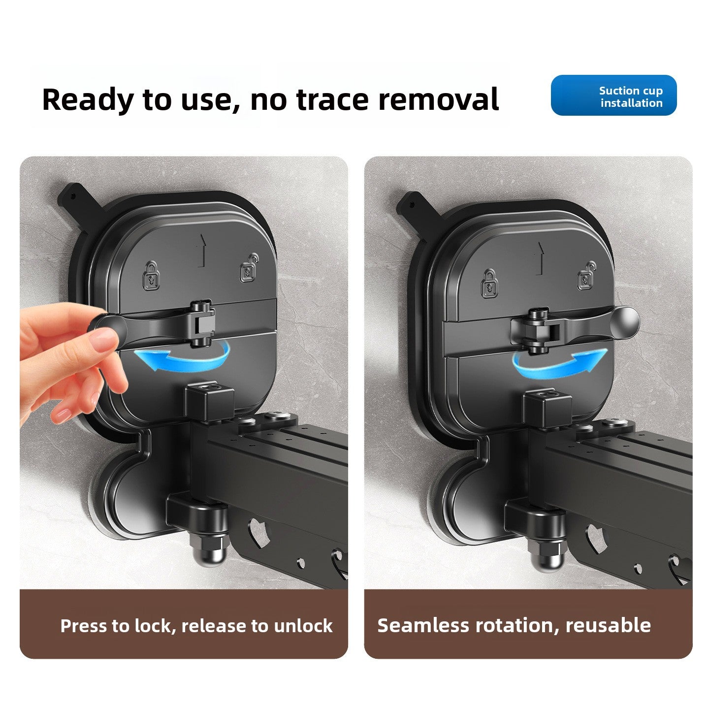 Retractable Suction Cup Drying Rack