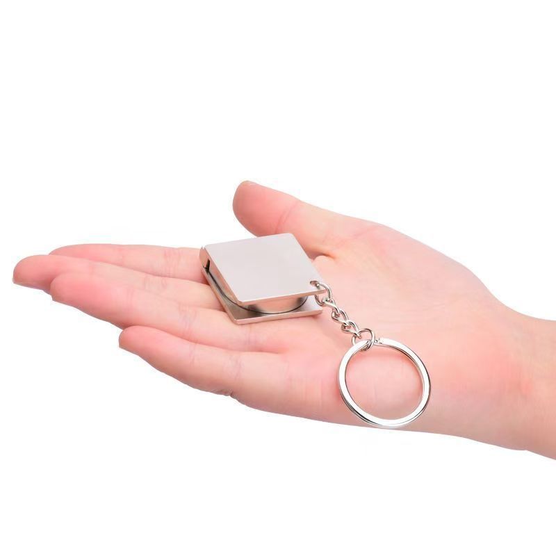 Retractable Tape Measure Keychain