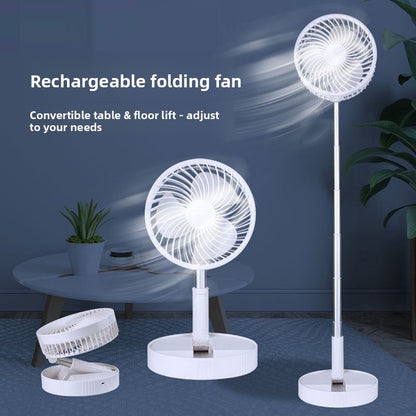 Retractable USB Rechargeable Portable Fan