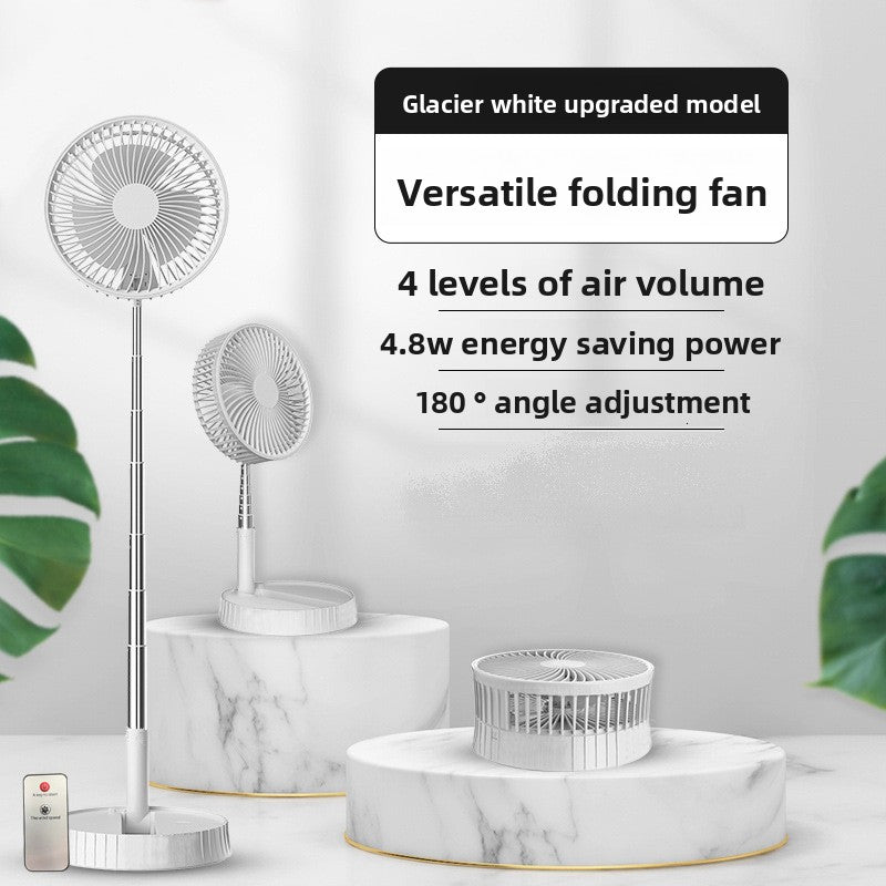 Retractable USB Rechargeable Portable Fan