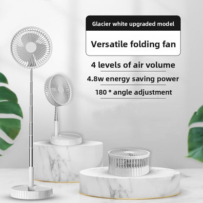 Retractable USB Rechargeable Portable Fan