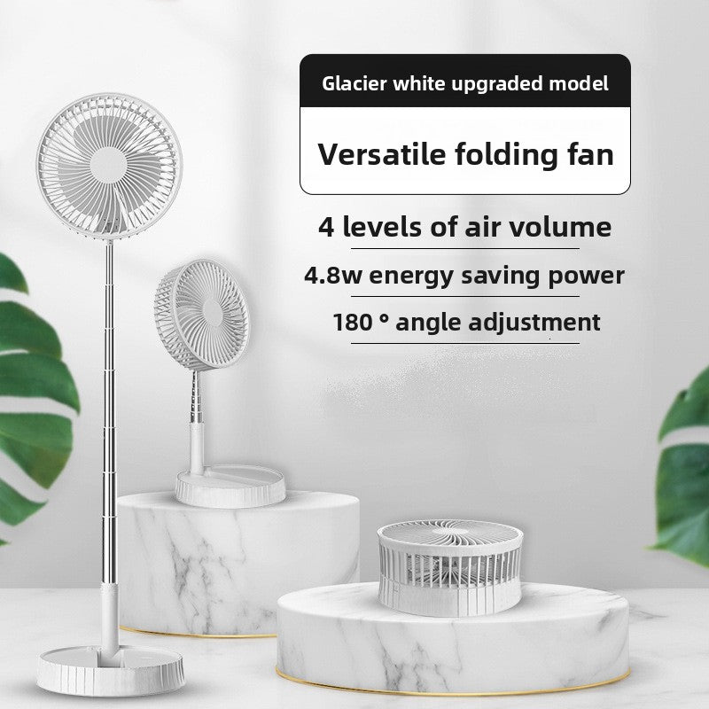 Retractable USB Rechargeable Portable Fan