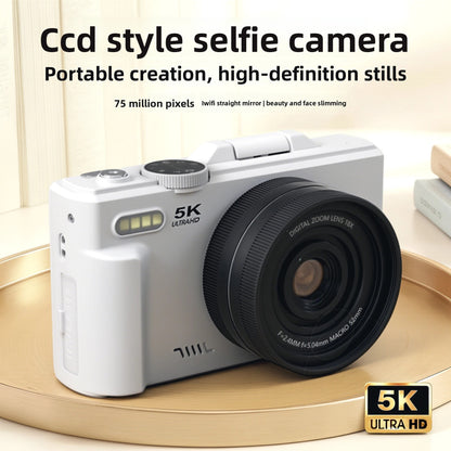 Retro 5K Flip Screen Digital Camera