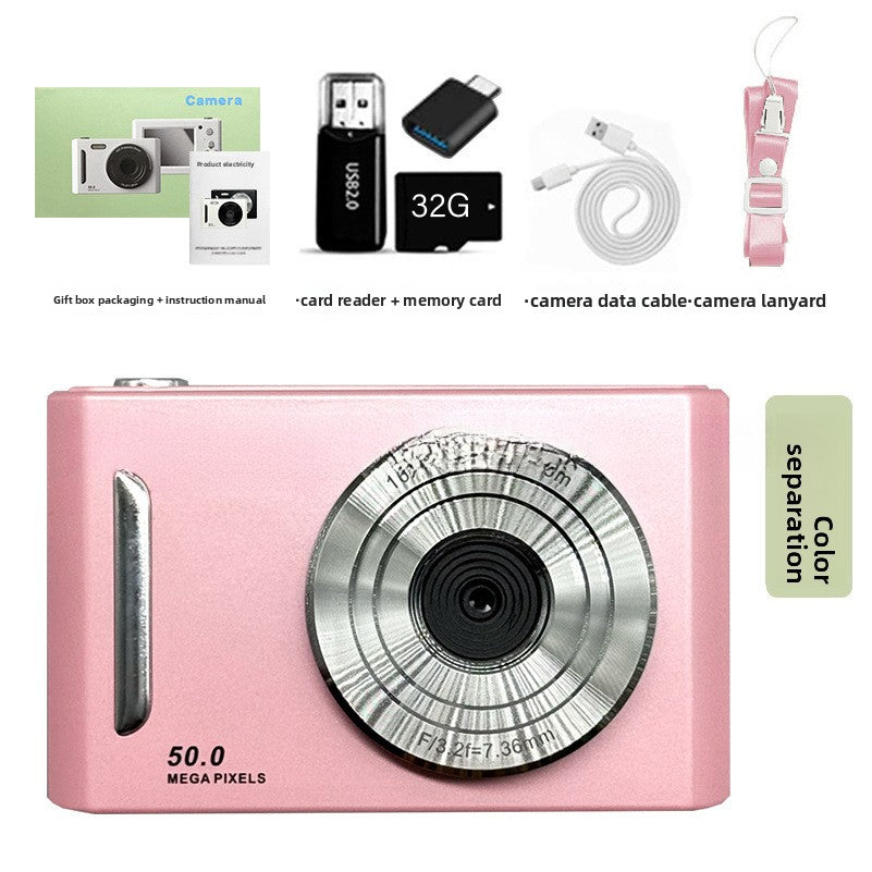 Retro 5K HD Digital Camera for Kids