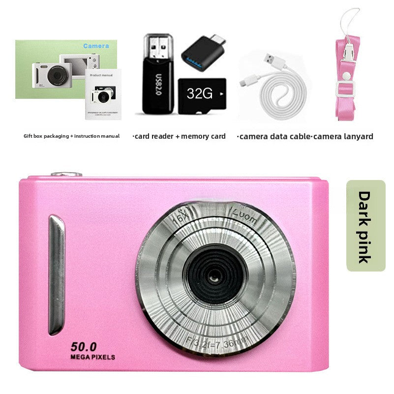 Retro 5K HD Digital Camera for Kids