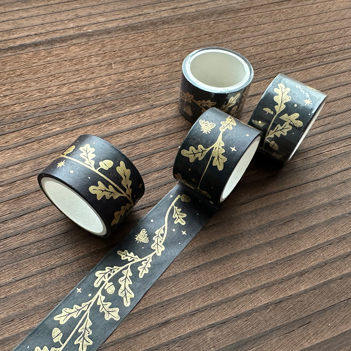 Retro 6-Roll Bronzing Combination Hand Ledger Tape
