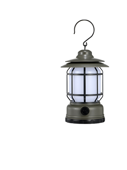 Retro Adjustable LED Camping Lamp