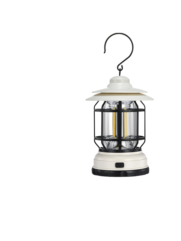 Retro Adjustable LED Camping Lamp