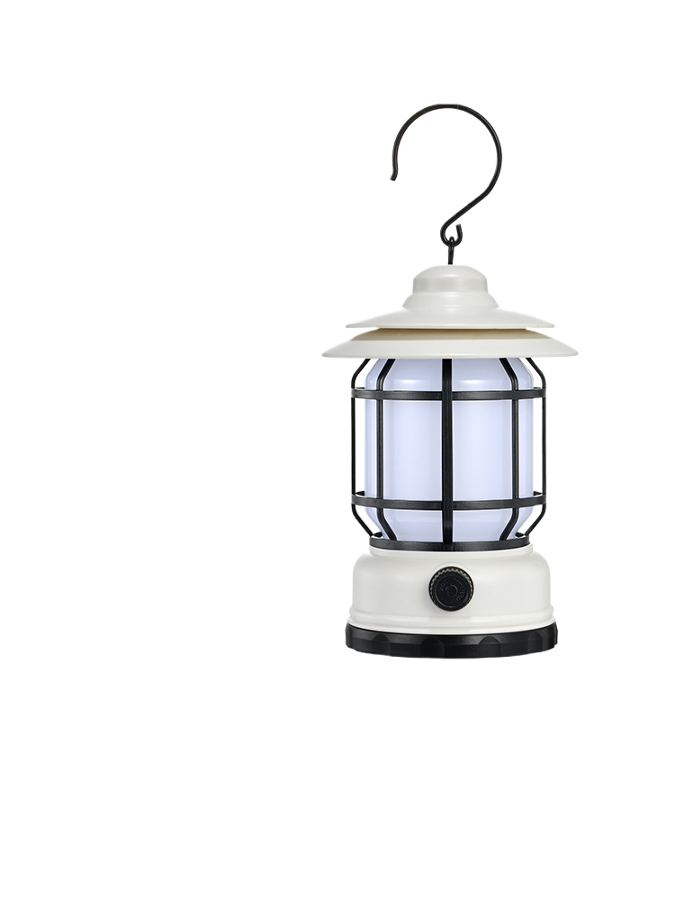 Retro Adjustable LED Camping Lamp