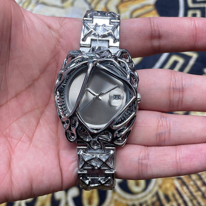 Retro Alien Cobweb Quartz Watch
