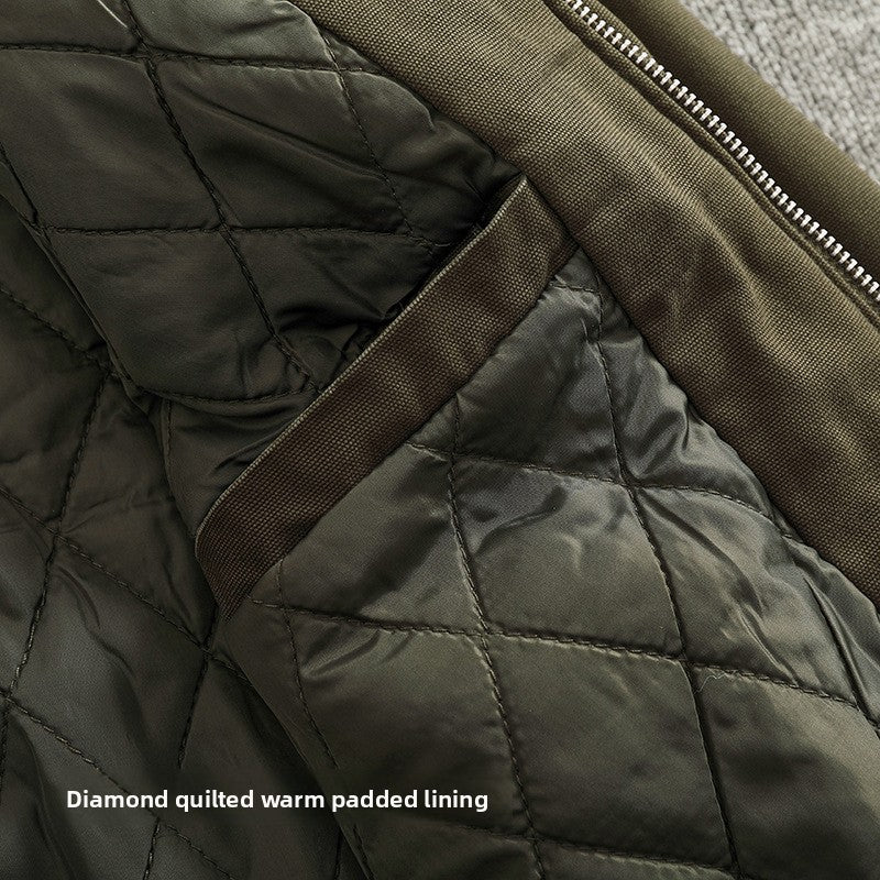 Retro American Casual Detroit Workwear Jacket