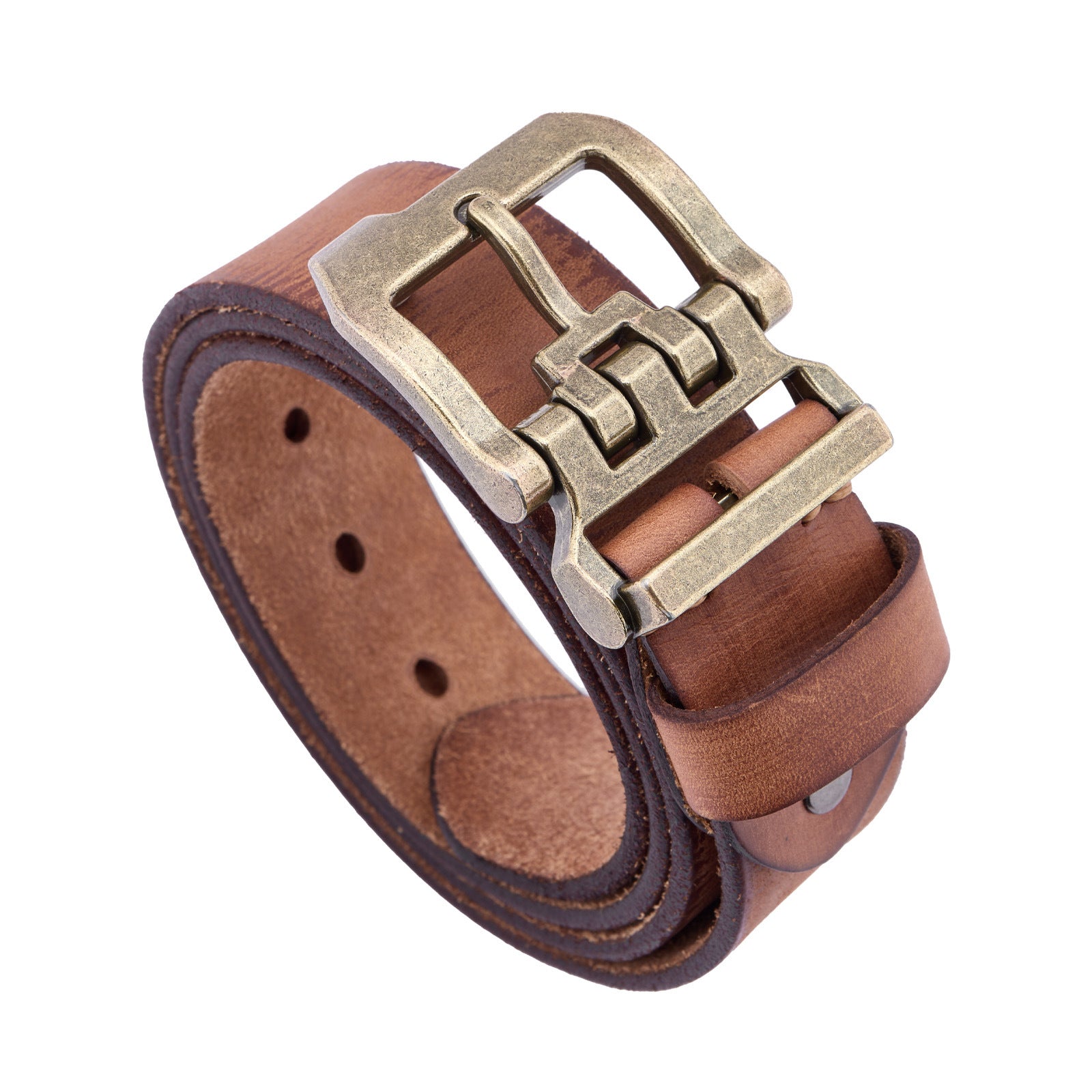 Retro American Genuine Leather Belt
