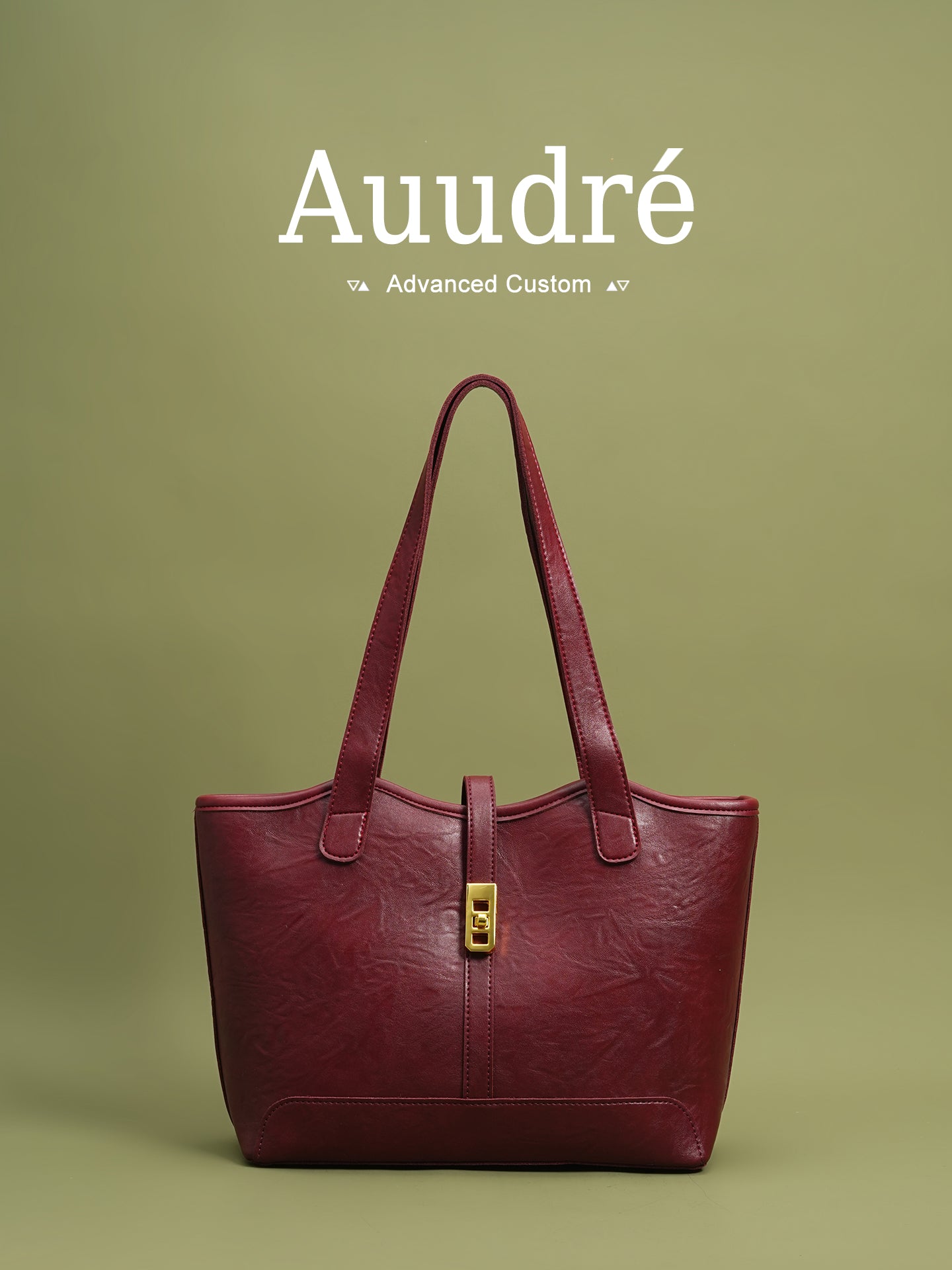 Retro and simple large-capacity bag