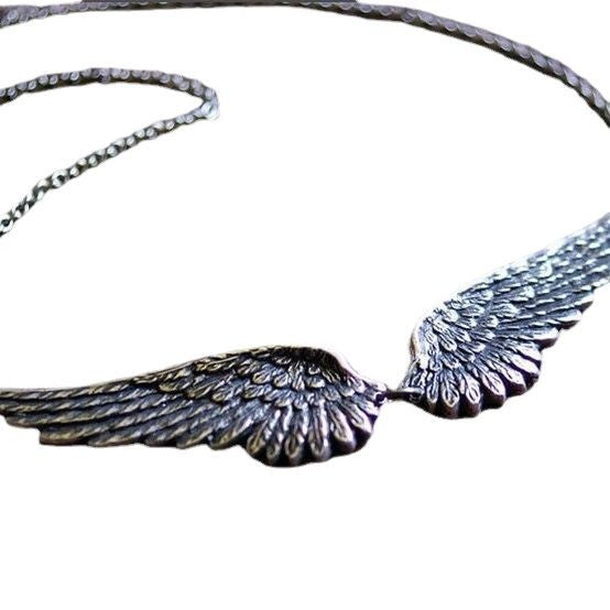 Retro Angel Wing Necklace