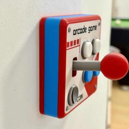 Retro Arcade 3D Printed Switch Panel with Joystick