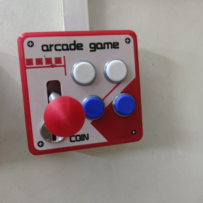 Retro Arcade 3D Printed Switch Panel with Joystick